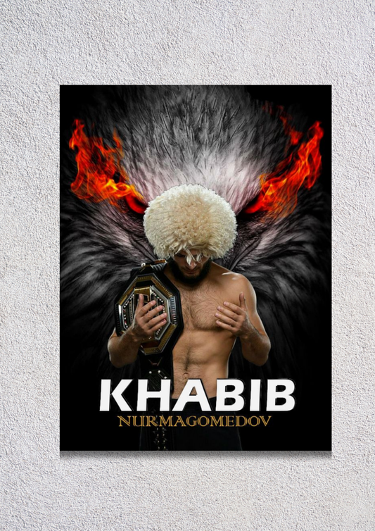 Khabib // poster // a4 and a3