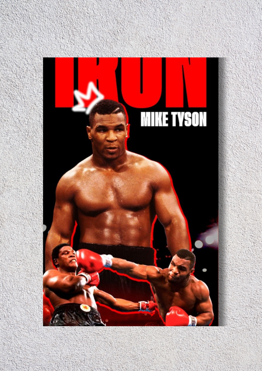 Mike Tyson // poster // a4 and a3