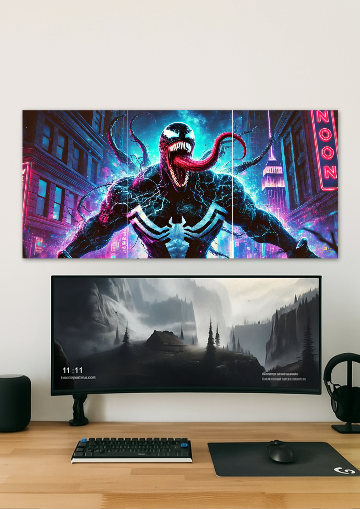 Venom Wall Art // poster // a4 and a3