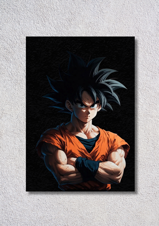 Goku power Up  // poster // a4 and a3