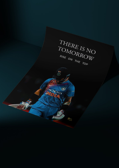 There is no tomorrow // poster // a4 and a3