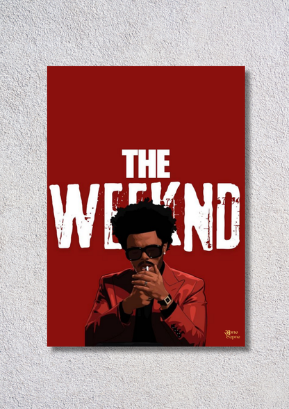 The Weekend // poster //  a4 and a3