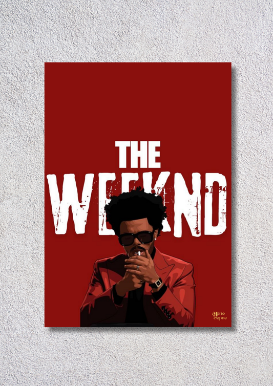 The Weekend // poster //  a4 and a3
