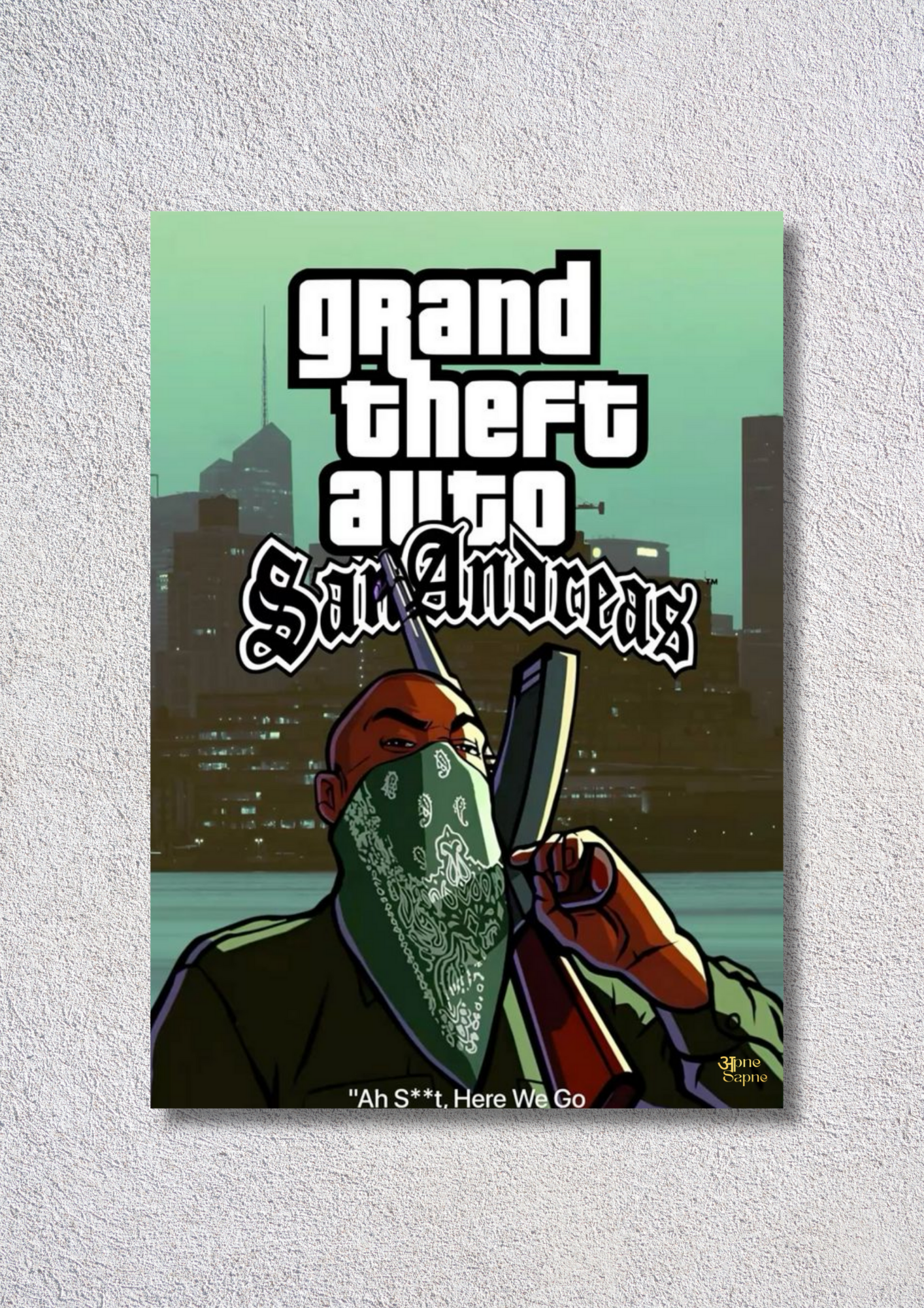 GTA Grove Street – // Poster // A4 and A3