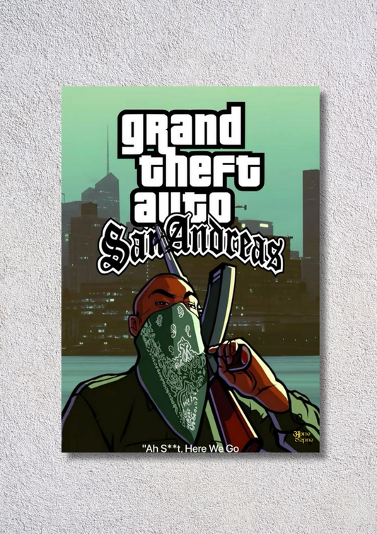 GTA Grove Street – // Poster // A4 and A3