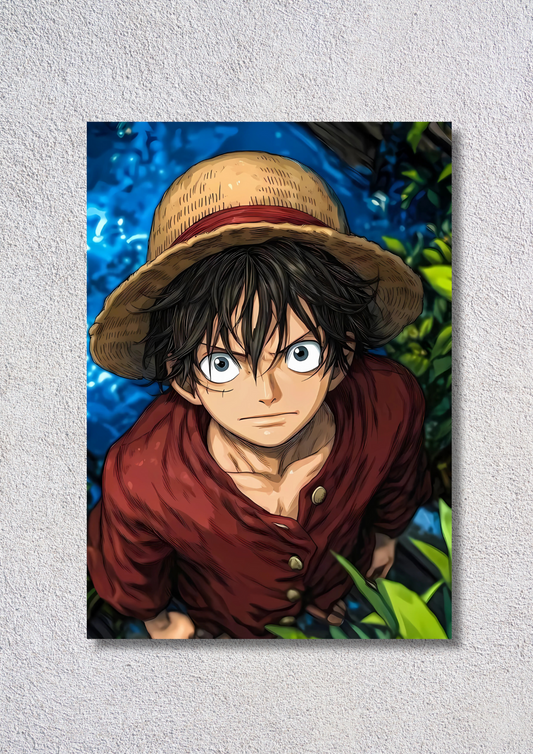 Luffy Private King  // poster // a4 and a3