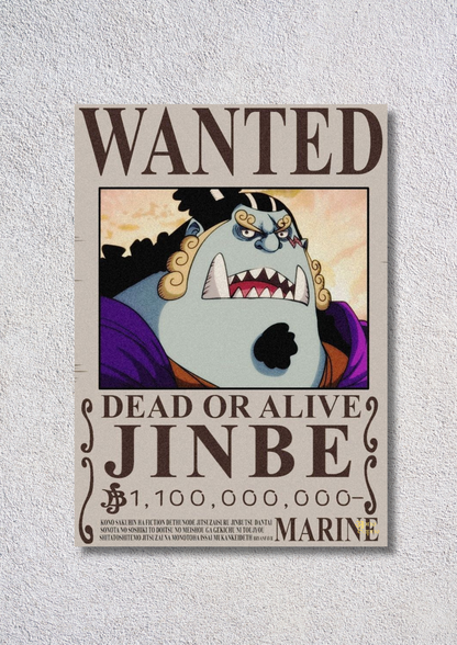 Wanted Jinbe – // Poster // A4 and A3