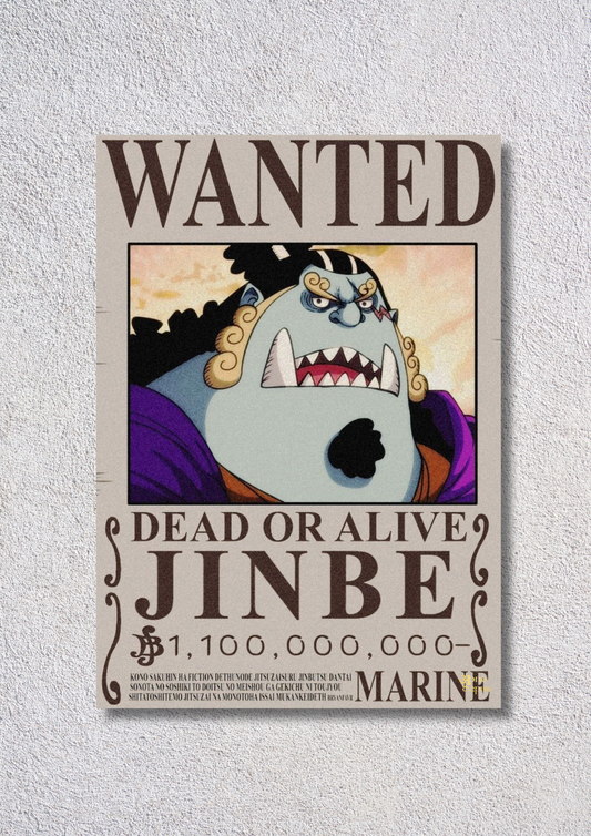 Wanted Jinbe – // Poster // A4 and A3