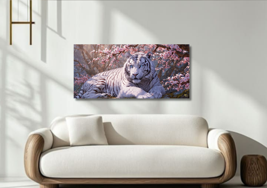 Snow Leopard Poster // Split Poster // A4 and A3