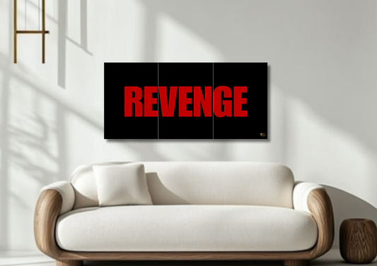 Revenge Poster // Split Poster // A4 and A3