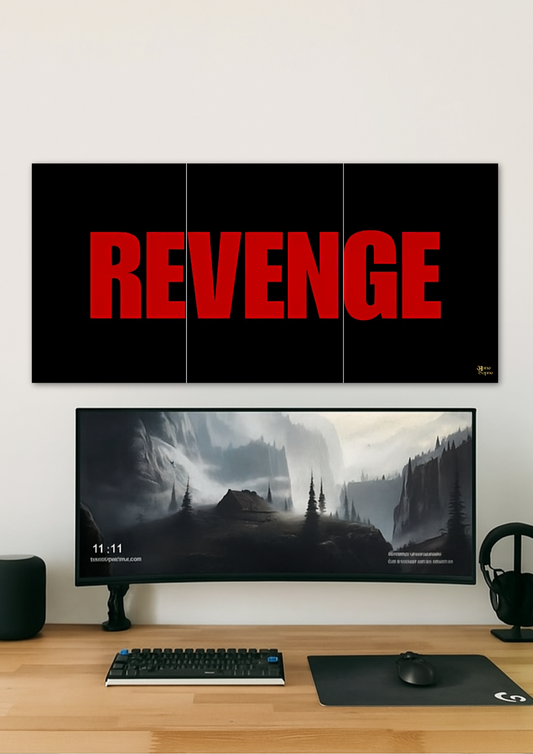 Revenge Poster // Split Poster // A4 and A3