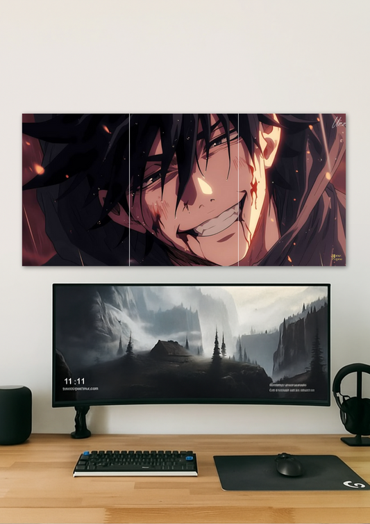 Dark Anime Poster // Split Poster // A4 and A3