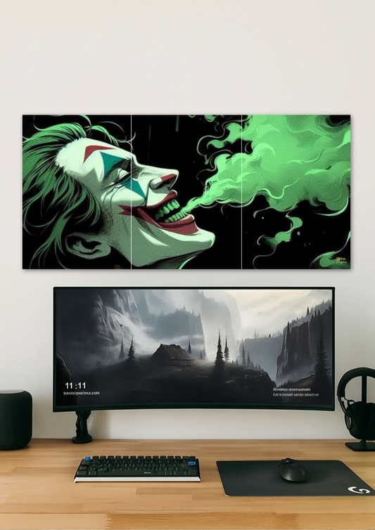 Joker Laugh Poster // Split Poster // A4 and A3