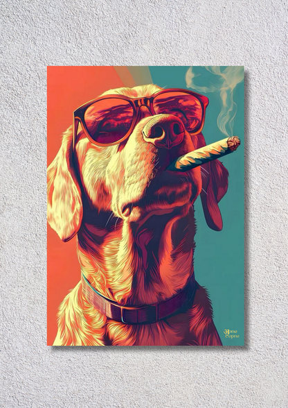 Warrior with Cigar // poster // A4 and A3