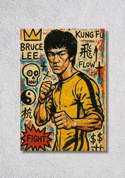 Bruce Lee Art // poster // A4 and A3