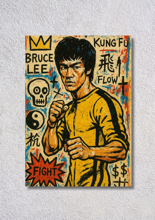 Bruce Lee Art // poster // A4 and A3