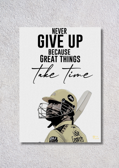 Never Give Up // poster // A4 and A3