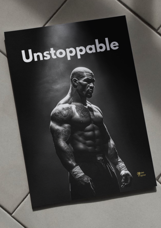Unstoppable poster // a3 and a4 //