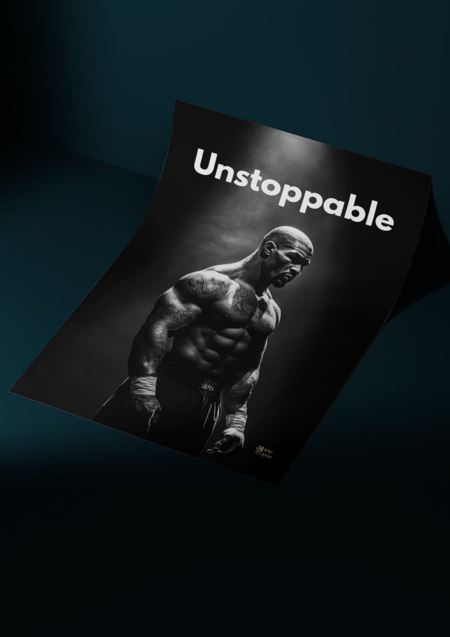 Unstoppable poster // a3 and a4 //