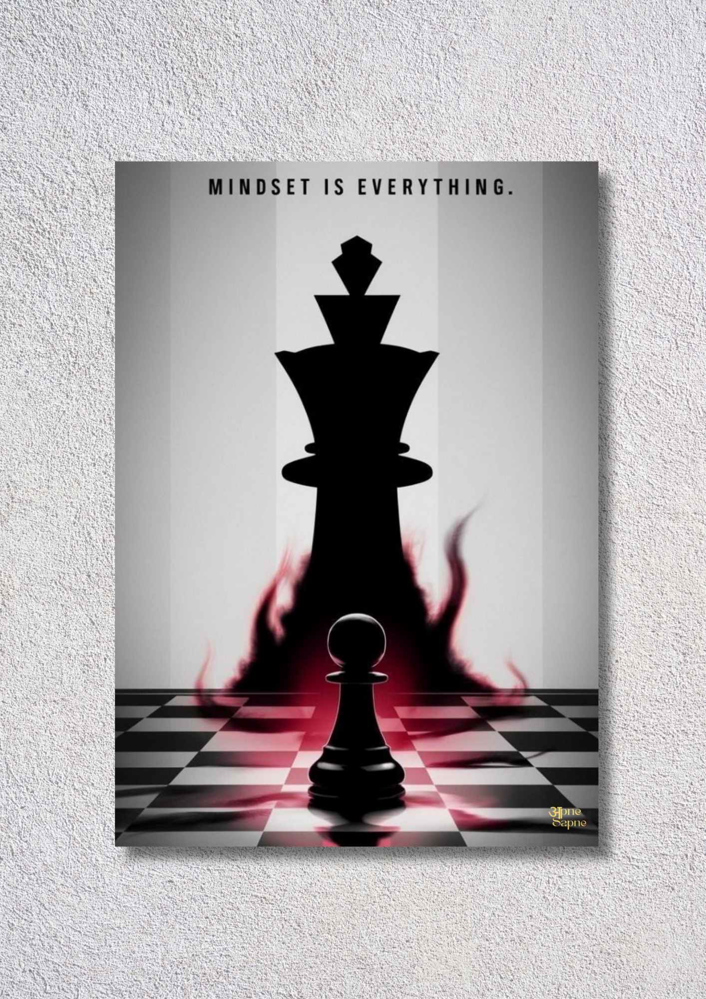 Chess King – // poster // A4 and A3
