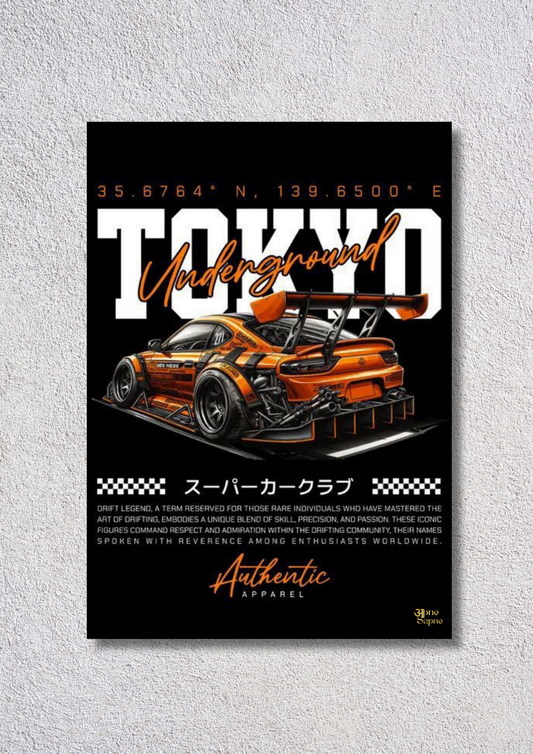 Tokyo Drift – // poster // A4 and A3