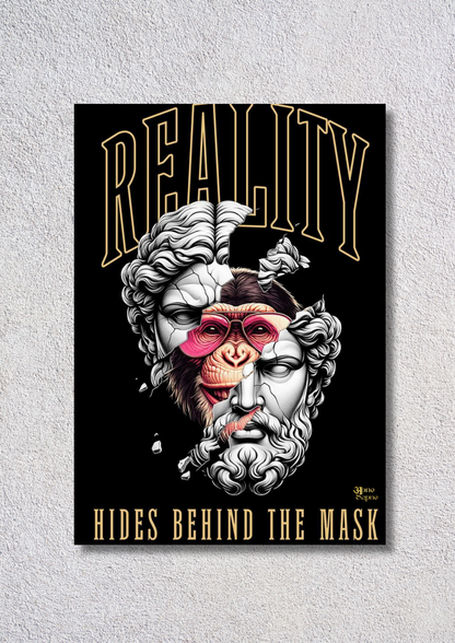 Masked Face – // poster // A4 and A3