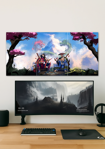 Samurai Warriors // poster // a4 and a3