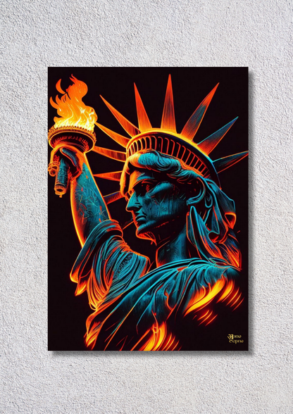 Fiery Beast – // poster // A4 and A3