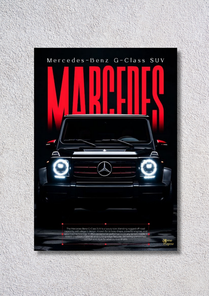 Mercedes Classic – // poster // A4 and A3
