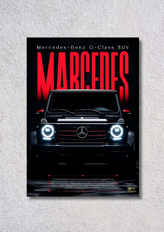 Mercedes Classic – // poster // A4 and A3
