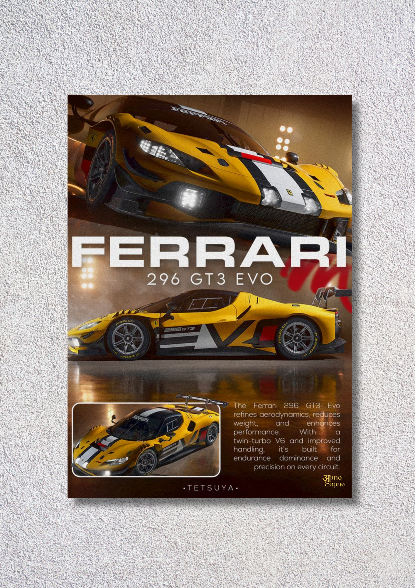 Ferrari – // poster // A4 and A3