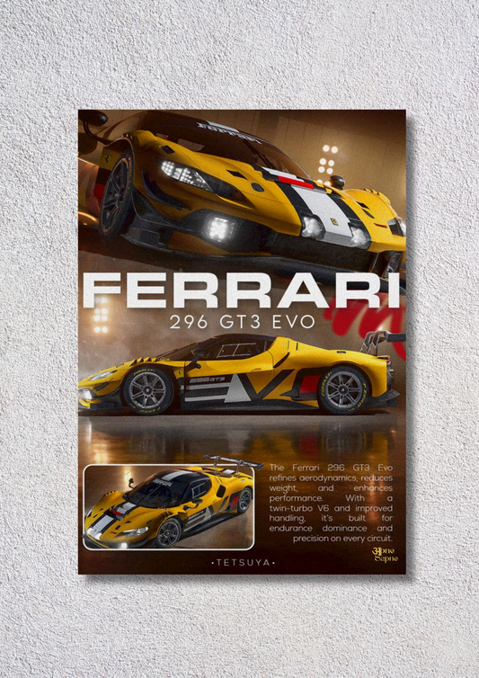 Ferrari – // poster // A4 and A3