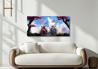 Samurai Warriors // poster // a4 and a3