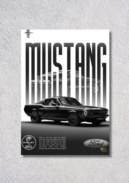 Mustang – // poster // A4 and A3