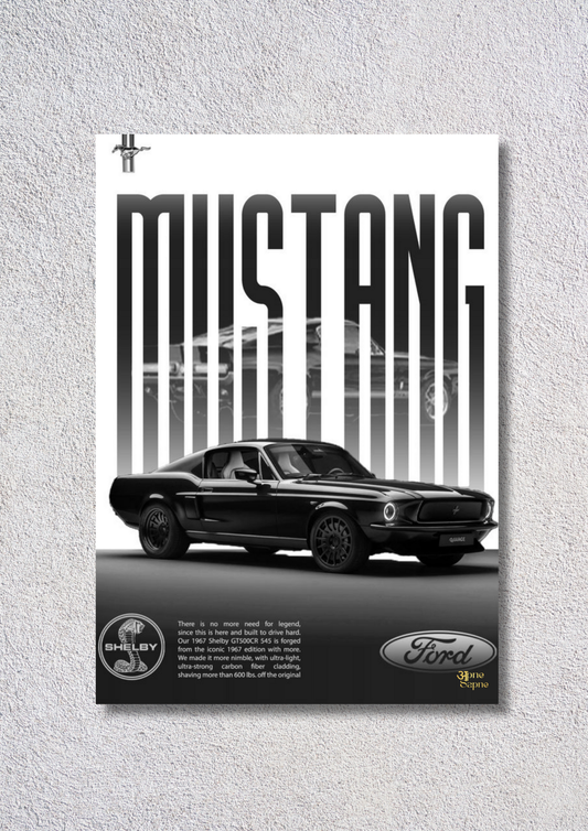 Mustang – // poster // A4 and A3