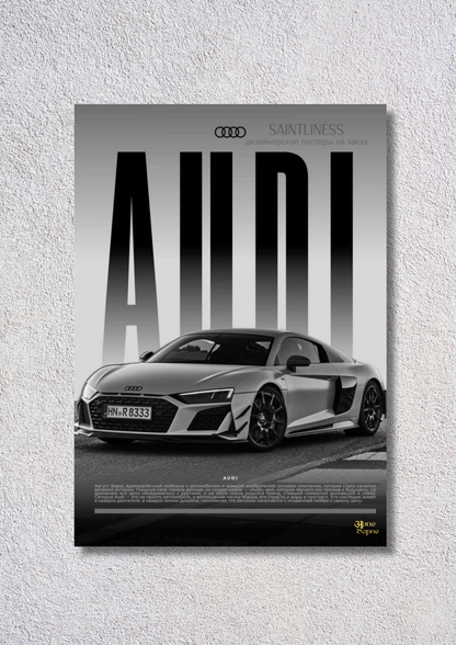 Audi – // poster // A4 and A3