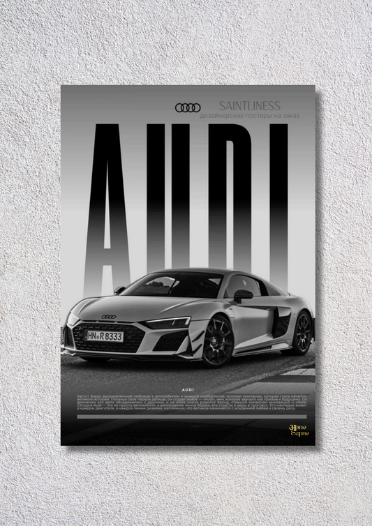 Audi – // poster // A4 and A3