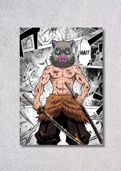 Inosuke Hashibira  // poster // a4 and a3