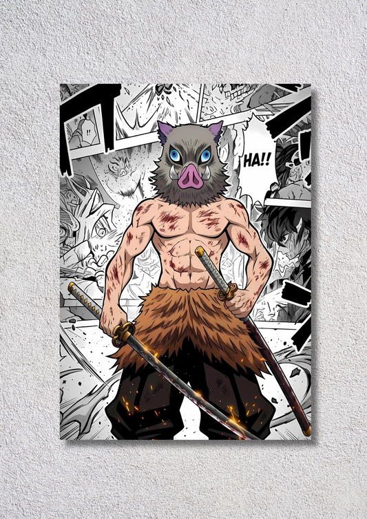 Inosuke Hashibira  // poster // a4 and a3