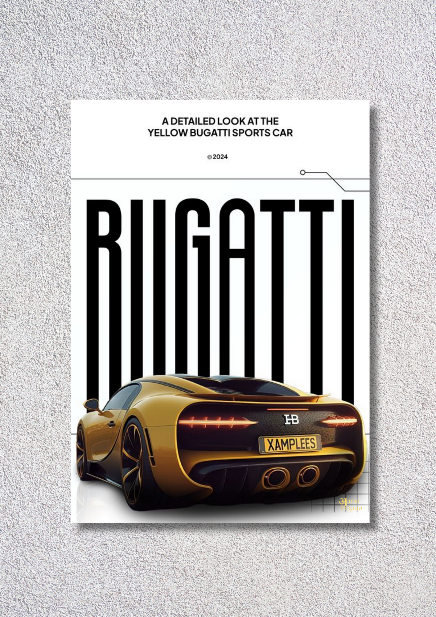 Bugatti – // poster // A4 and A3