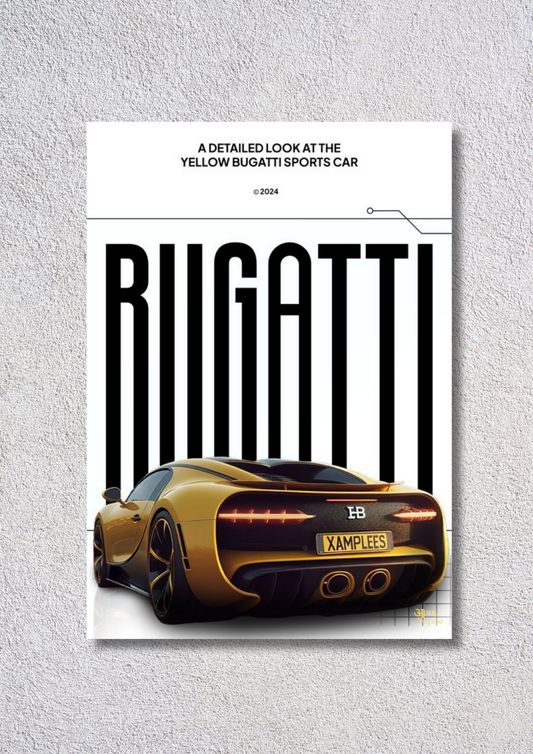 Bugatti – // poster // A4 and A3