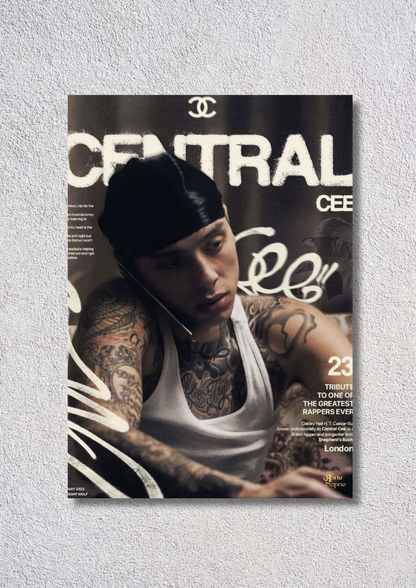 Central Mag – // poster // A4 and A3