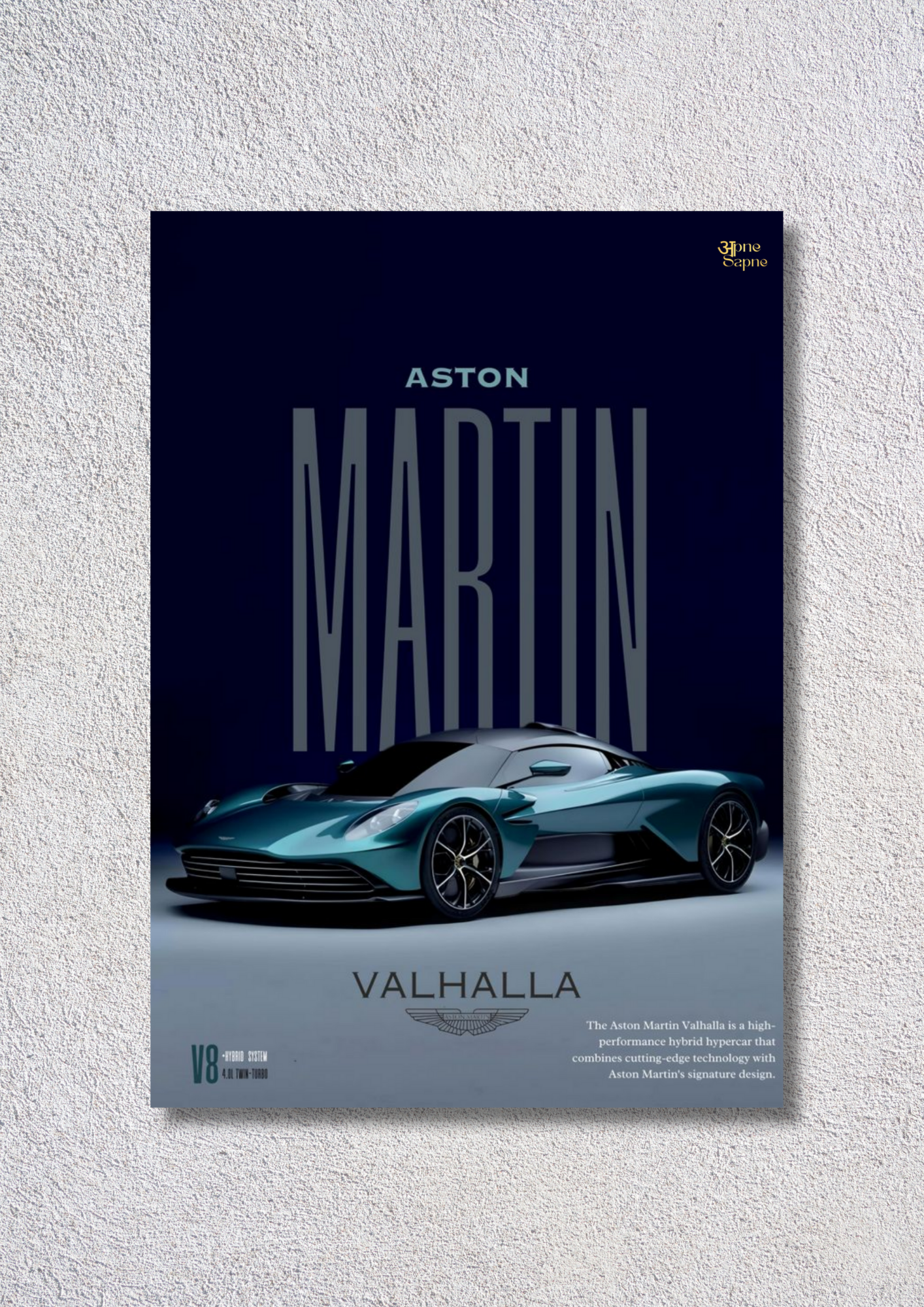 Aston Martin Concept – // poster // A4 and A3