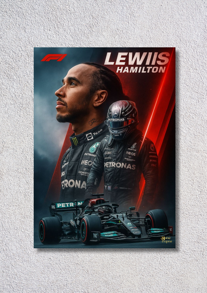Lewiis Hamlton – // poster // A4 and A3