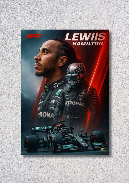 Lewiis Hamlton – // poster // A4 and A3
