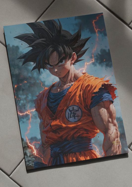 Goku anime // poster // a4 and a3