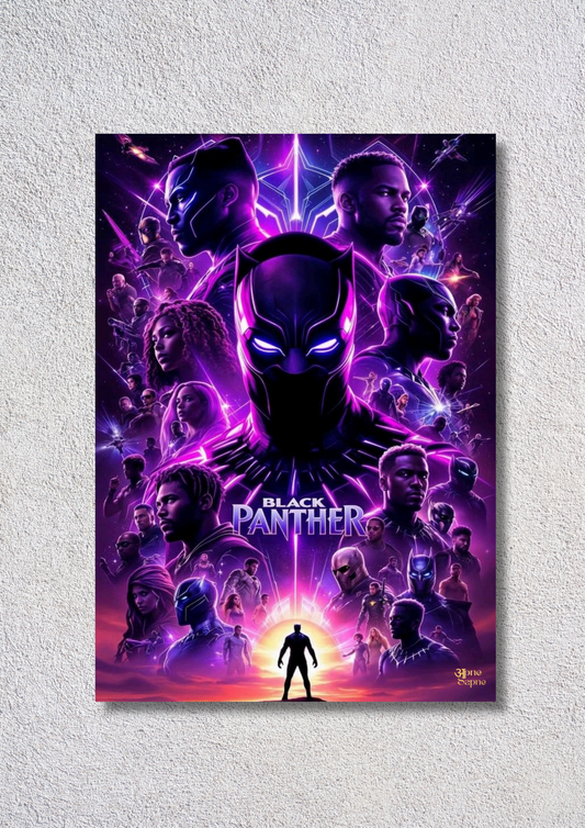 Black Panther – // poster // A4 and A3