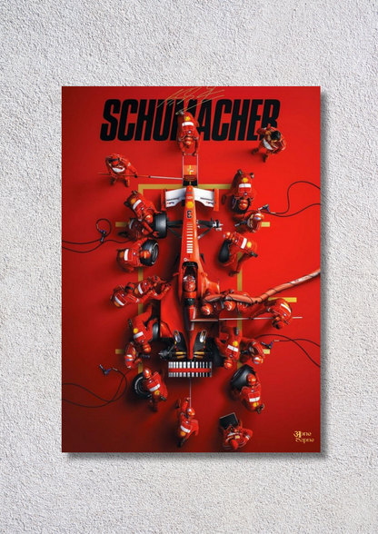 F1 car // poster // a4 and a3