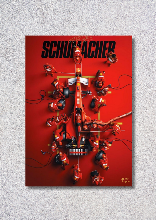 F1 car // poster // a4 and a3
