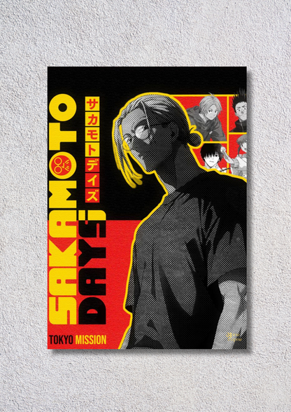 Sakamoto Days // poster // a4 and a3